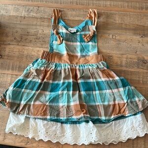 Pastels Kids Plaid Dress